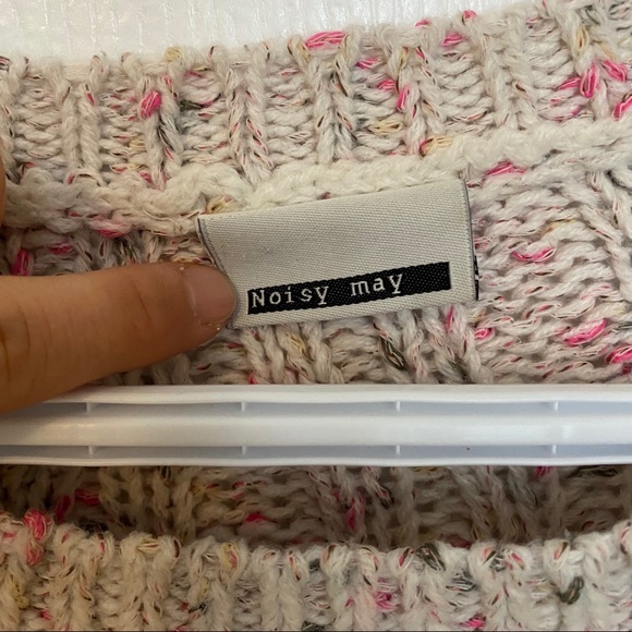 Noisy May cropped knit sweater - Picture 2 of 2